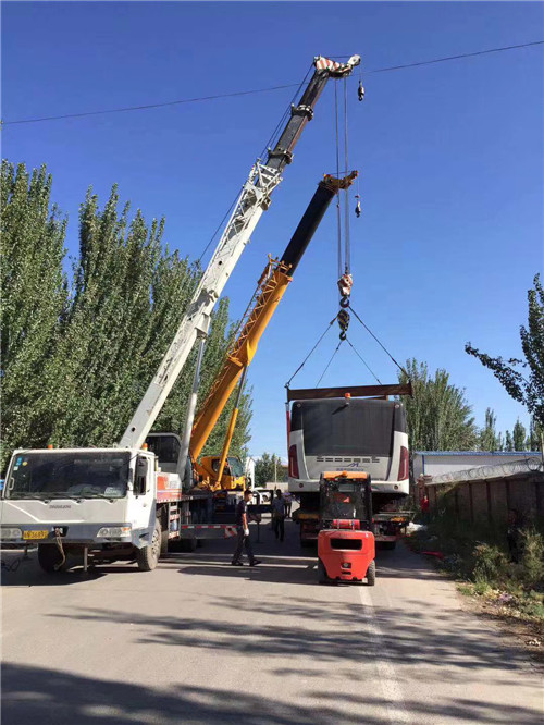 鸡泽县港口集装箱搬运案例